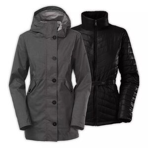 THE NORTH FACE Aeliana Triclimate 3 In 1 Jacket Women's Jacket XS Gray